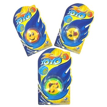 SVETLEĆI JO-JO NA KARTICI (12 kom.)
