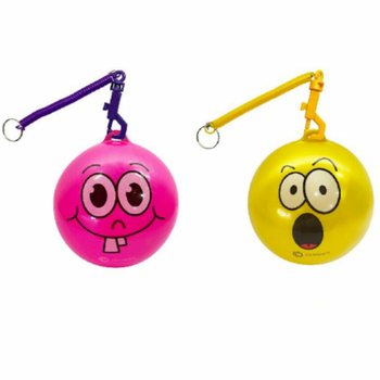 SMILEY LOPTA SA UZICOM / BUNGEE LOPTA &Oslash;23 cm (10 kom.)