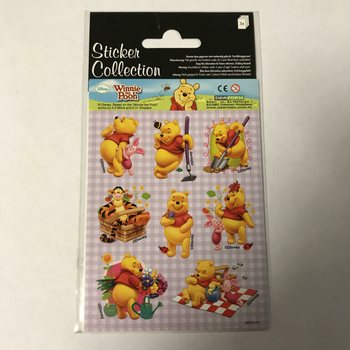 Listovi sa nalepnicama: Disney Vini Pu, 16 x 9 cm (10 kom.)