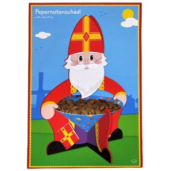 Velika posuda za pepernoten kekse Sinterklaas 26 x 24 x 33 cm (6 kom.)