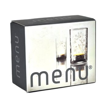 MENU - Držač za čajne svećice sa matiranim uzorkom, set od 2 kom (1 set)