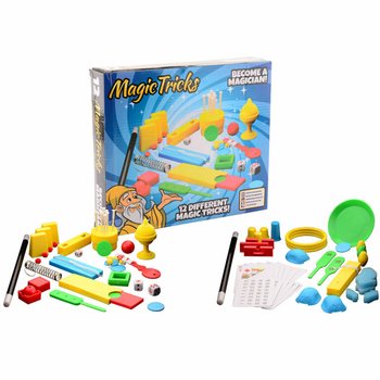 MAGIC TRICKS - VELIKA KUTIJA ZA MAGIJU SA 12 TRIKOVA U KUTIJI
