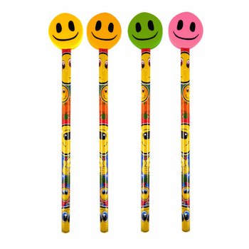 Vesela Smiley Olovka sa Gumicom (24 kom.)
