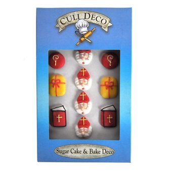 Sinterklaas jestive dekoracije za mafine (12 kom.)