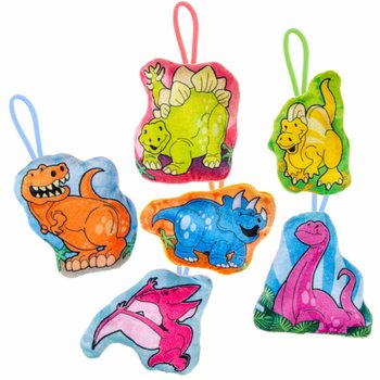 MIX PLIŠANI DINOSAURUSI - 13.5 Cm. (24 kom.)
