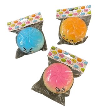RAGE - Squishy Dumplings VELIKI (Dim. 9 x 9 x 4 Cm) - Viral 2026 Fidget Toy - SA KARTONOM ZA KAČENJE (24 kom.)