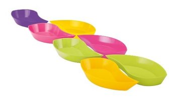 Zak! Designs Set činija za grickalice Flora listovi, 7 delova (1 set)