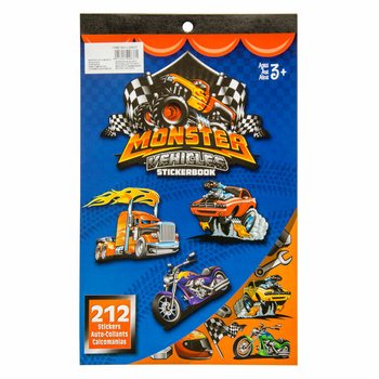 Knjiga sa nalepnicama Monster Truck 212 delova (12 kom.)