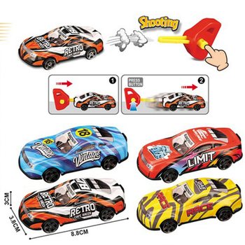 METALNI AUTO NA LANSIRANJE SA KLJUČEM - U POKLON VREĆICI - MIX BOJA (24 kom.)
