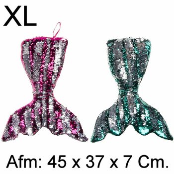 XL Plišani Jastuk Rep Sirene - 45 cm - Mix Boja (4 kom.)