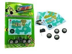 3D foam puzzle karting sa motorom (24 kom)