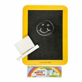 Table za Crtanje Kredom sa Sunđerom i Kredama - Mix Boja (12 kom.)