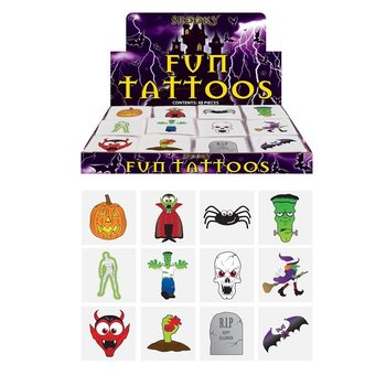 Fun Tattoos – Model Halloween (48 pakovanja x 12 kom.)