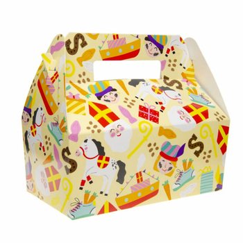 KUTIJA ZA OBROK SINTERKLAAS - 22.5 x 12 x 9.5 Cm. (24 kom.)