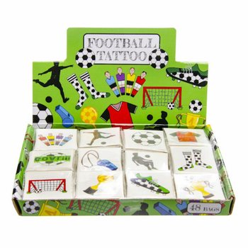 Fun Tattoo Fudbal - Display sa 48 paketića (12 tetovaža po paketiću)