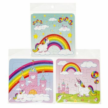 MIX Jednorog Puzzle - 14 x 14 cm (50 kom.)