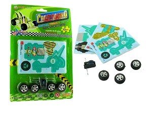 3D foam puzzle karting sa motorom (24 kom)