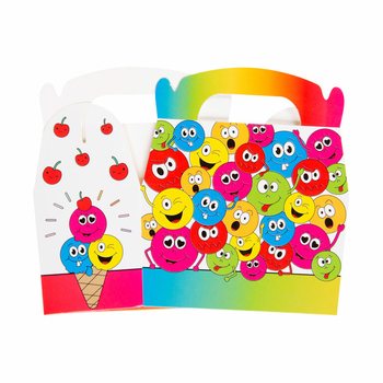 KUTIJICA ZA POKLONČIĆE SMILEY 12x12.5x6 Cm. (12 kom.)