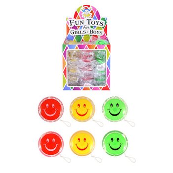 Veseli Smiley Jo-jo u Displayu (36 kom.)