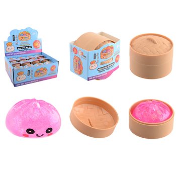 RAGE - Squishy SUGAR EDITION Bun Dumplings MALI (5.3 x 5.3 x 4.1 Cm) Viral 2026 Fidget Toy (24 kom.)