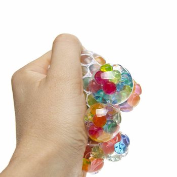 SQUISHY MREŽASTE LOPTICE U DISPLEJU (12 kom.)