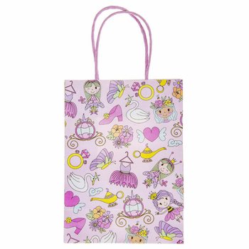 Papirne kesice za poklone Princeze - 16x9x22 cm (12 komada)