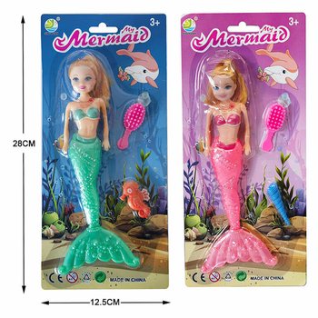 Lutka Sirena na Kartici (6 kom.)