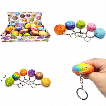 RAGE - SQUISHY DUMPLINGS PRIVESCI ZA KLJUČEVE - MIX BOJA - U DISPLAYU (24 kom.)
