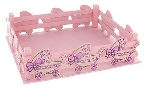 DEKORATIVNA KORPICA - BEBI ROZE (2 kom.)
