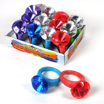 Velika svetleća narukvica prsten Bling Bling (12 kom.)
