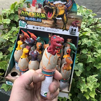 3D Dinosaur &Scaron;tapovi za Balone od Sapuna (24 komada u displeju)