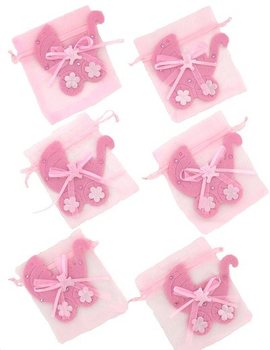 Poklon kesica za rođenje - Baby roze (12 kom.)