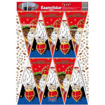 Sinterklaas Nalepnice za Prozor (12 kom.)