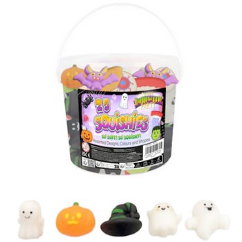 MIKS HALLOWEEN SQUISHY FIGURICA U KANTICI (25 kom.)