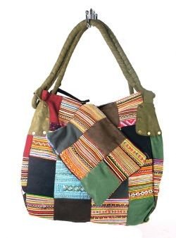 Art.br: 97731B - B-FAIR PATCHWORK TORBA MALA ZELENA (1 kom)