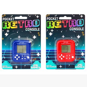 DŽEPNA RETRO KONZOLA SA PRIVESKOM - 26 IGARA (6 kom.)