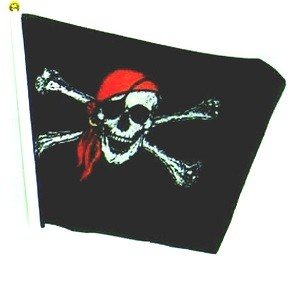 PIRATSKA ZASTAVA NA ŠTAPU (48 kom.)