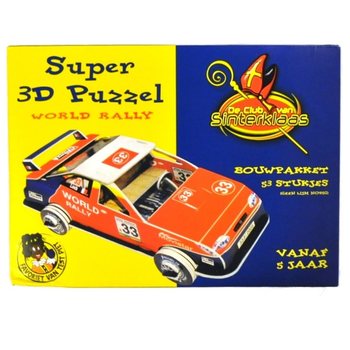 SUPER 3D PUZLE "WORLD RALLY" (6 kom.)