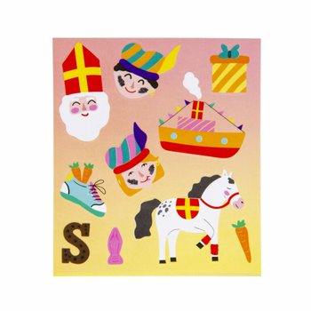 Zabavne Nalepnice - Model: Sinterklaas / Sveti Nikola (120 kom.)