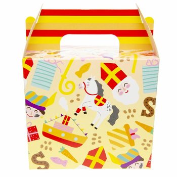 SINTERKLAAS MENU KUTIJA / POKLON KUTIJA 14x10x17 cm (12 kom.)