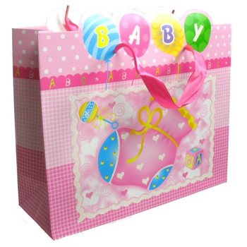 TORBA ZA ROĐENJE BEBE - BABY ROZE (12 kom.)