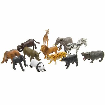 ANIMAL WORLD - MIX FIGURICA DIVLJIH ŽIVOTINJA (12 kom.)