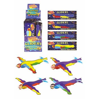 AVIONI JEDRILICE FIGHTER GLIDERS – MODEL: SUPER HEROJI U STALKU (48 kom.)