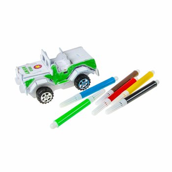 3D puzzle Sastavi i oboji sopstveni automobil (12 kom.)