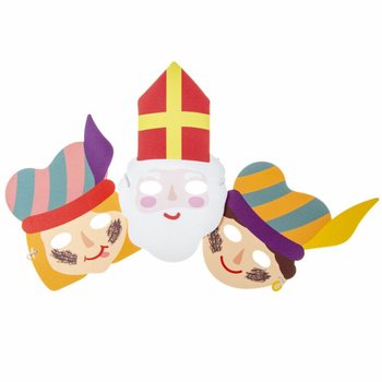 SINTERKLAAS - PENASTE MASKE SV. NIKOLA I PIET (48 kom.)