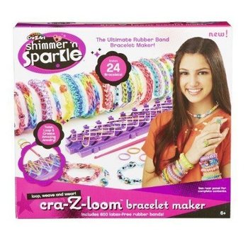 CRA-Z-ART SHIMMER'N SPARKLE - MEGA SET ZA PRAVLJENJE NARUKVICA (6 kom.)