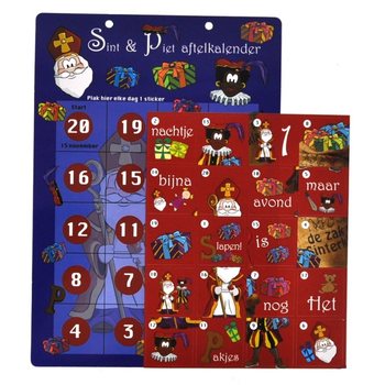 KALENDAR ODBROJAVANJA SVETI NIKOLA - MODEL 1 (12 kom.)