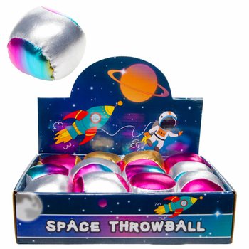 PLIŠANA METALIK LOPTICA ZA BACANJE - SPACE (12 kom.)