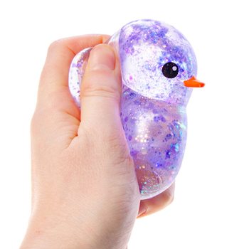 GUMENA PATKA SQUEEZE DUCK - MIX BOJA - U DISPLEJU (12 kom.)