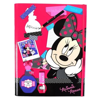 SET ZA PISANJE DISNEY MINNIE MOUSE ŠMINKA U OBLIKU KNJIGE (3 kom.)